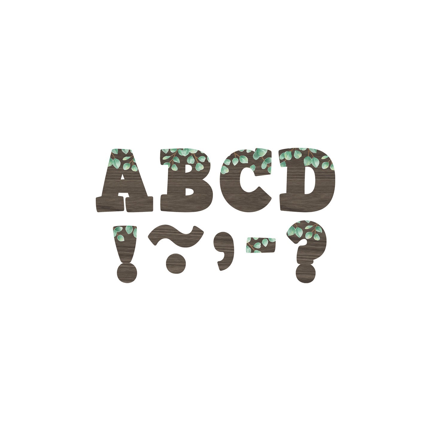 Teacher Created Resources® Eucalyptus Bold Block 3" Magnetic Letters