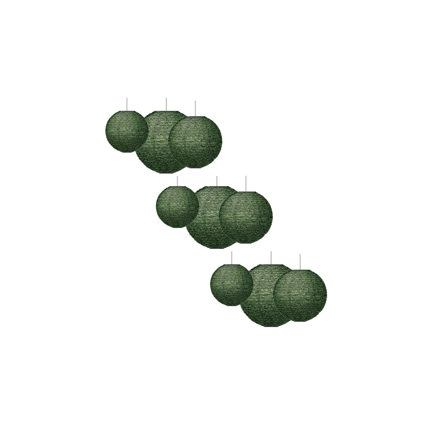 Teacher Created Resources® Boxwood Hanging Paper Lanterns, 3 Per Pack, 3 Packs