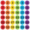 Teacher Created Resources® Spot On® Numbers 1-36 Floor Markers, 4"