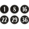 Teacher Created Resources® Spot On Floor Markers Modern Farmhouse Numbers 1-36, 4"