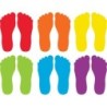 Teacher Created Resources® Spot On Floor Markers Footprints, 7"