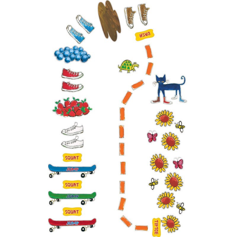 Teacher Created Resources® Pete the Cat My Groovy Shoes Sensory Path