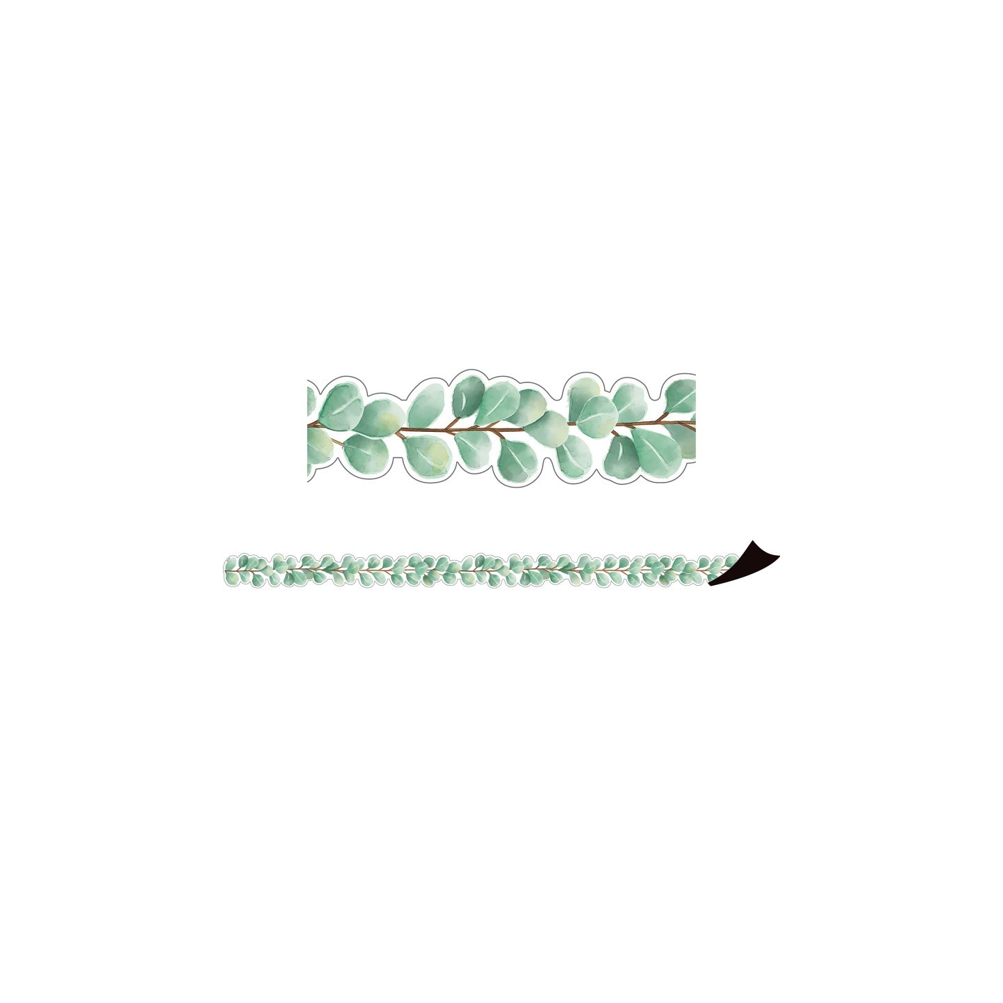 Teacher Created Resources® Eucalyptus Die-Cut Magnetic Border, 24 Feet
