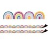 Teacher Created Resources® Oh Happy Day Rainbows Magnetic Border, 24 Feet Per Pack, 2 Packs