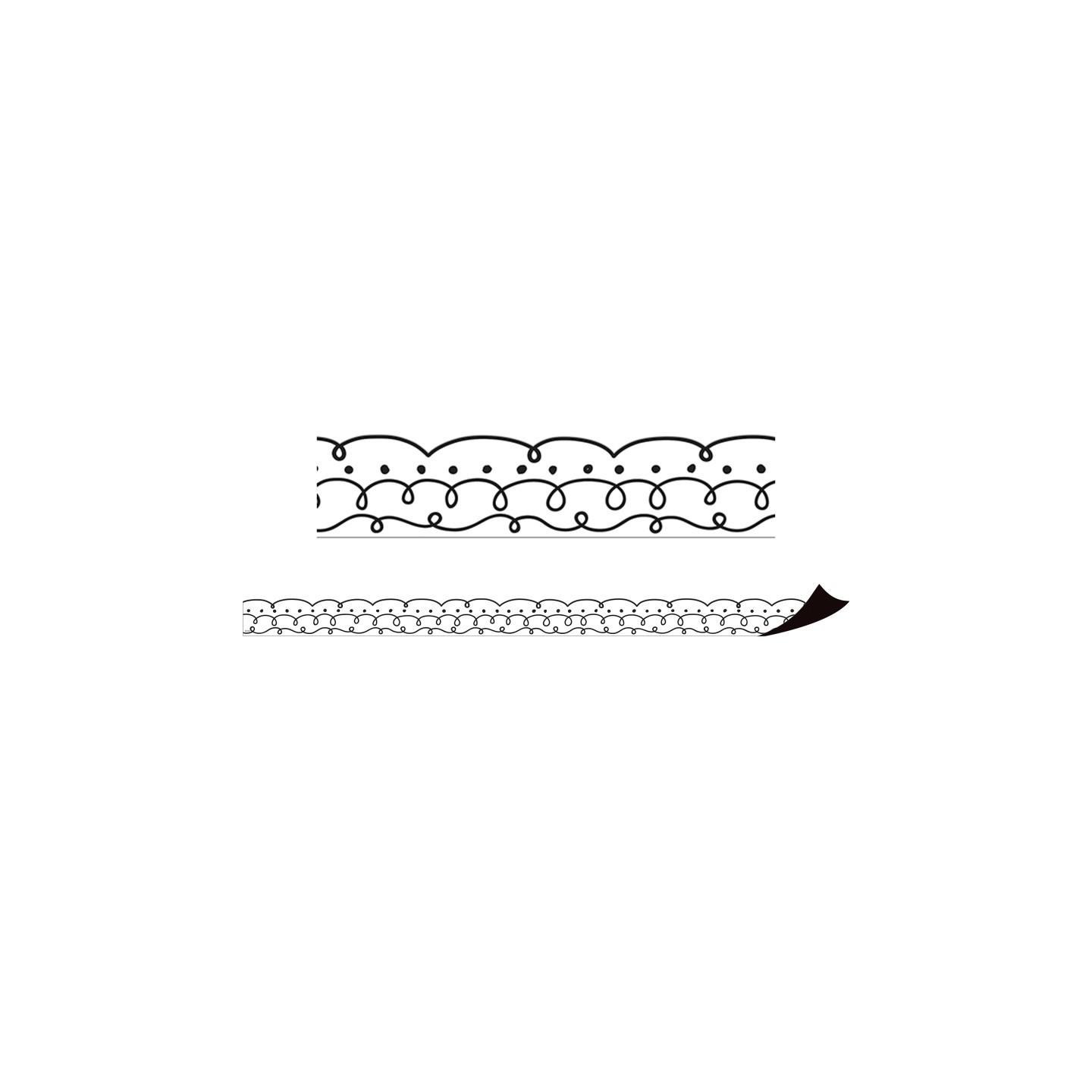 Teacher Created Resources® Squiggles and Dots Magnetic Border, 24 Feet