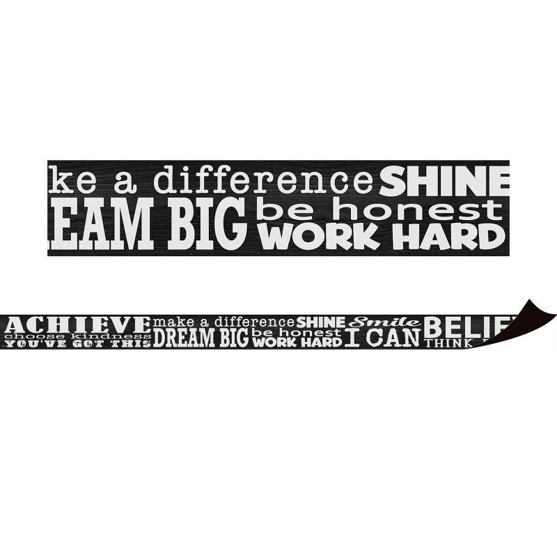 Teacher Created Resources® Modern Farmhouse Positive Sayings Magnetic Border, 24 Feet