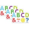 Teacher Created Resources® Colorful Classic 2" Magnetic Letters, 87 Pieces Per Pack, 3 Packs