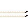 Teacher Created Resources® Pastel Pop Rainbows Magnetic Border, 24 Feet Per Pack, 2 Packs