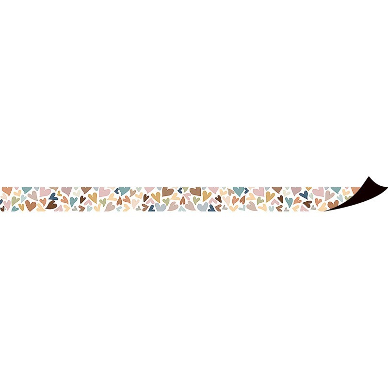 Teacher Created Resources® Everyone Is Welcome Hearts Magnetic Border