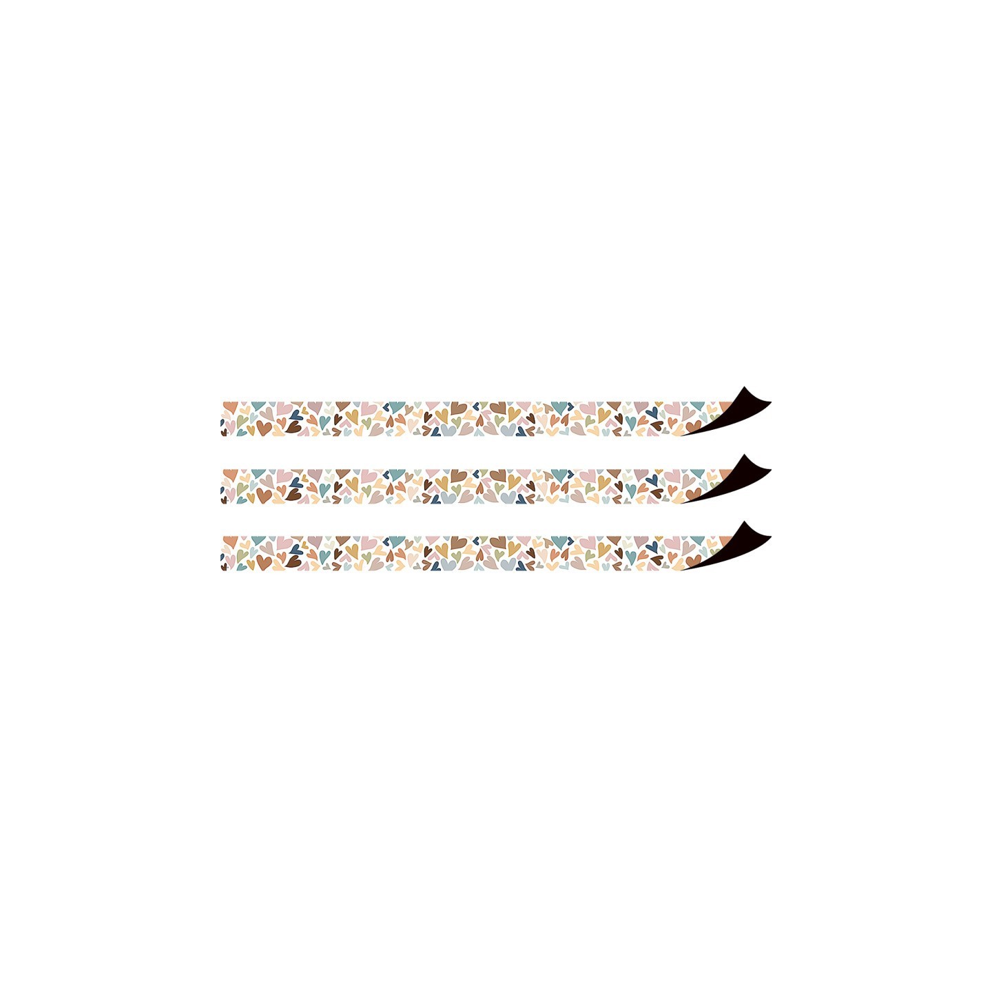 Teacher Created Resources® Everyone Is Welcome Hearts Magnetic Border Per Pack, 3 Packs