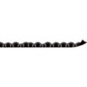 Teacher Created Resources® Black with White Squiggles Magnetic Border, 24 ft