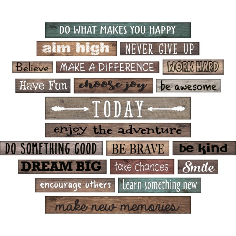 Teacher Created Resources® Clingy Thingies® Motivational Gallery Signs