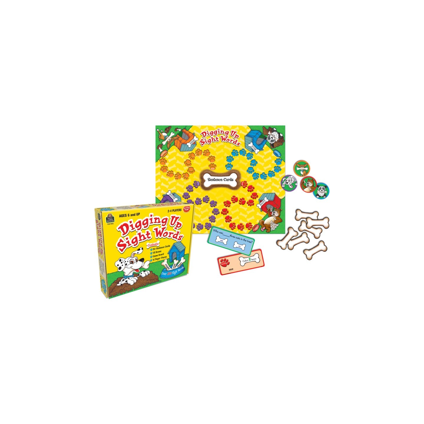 Teacher Created Resources® Digging Up Sight Words Board Game