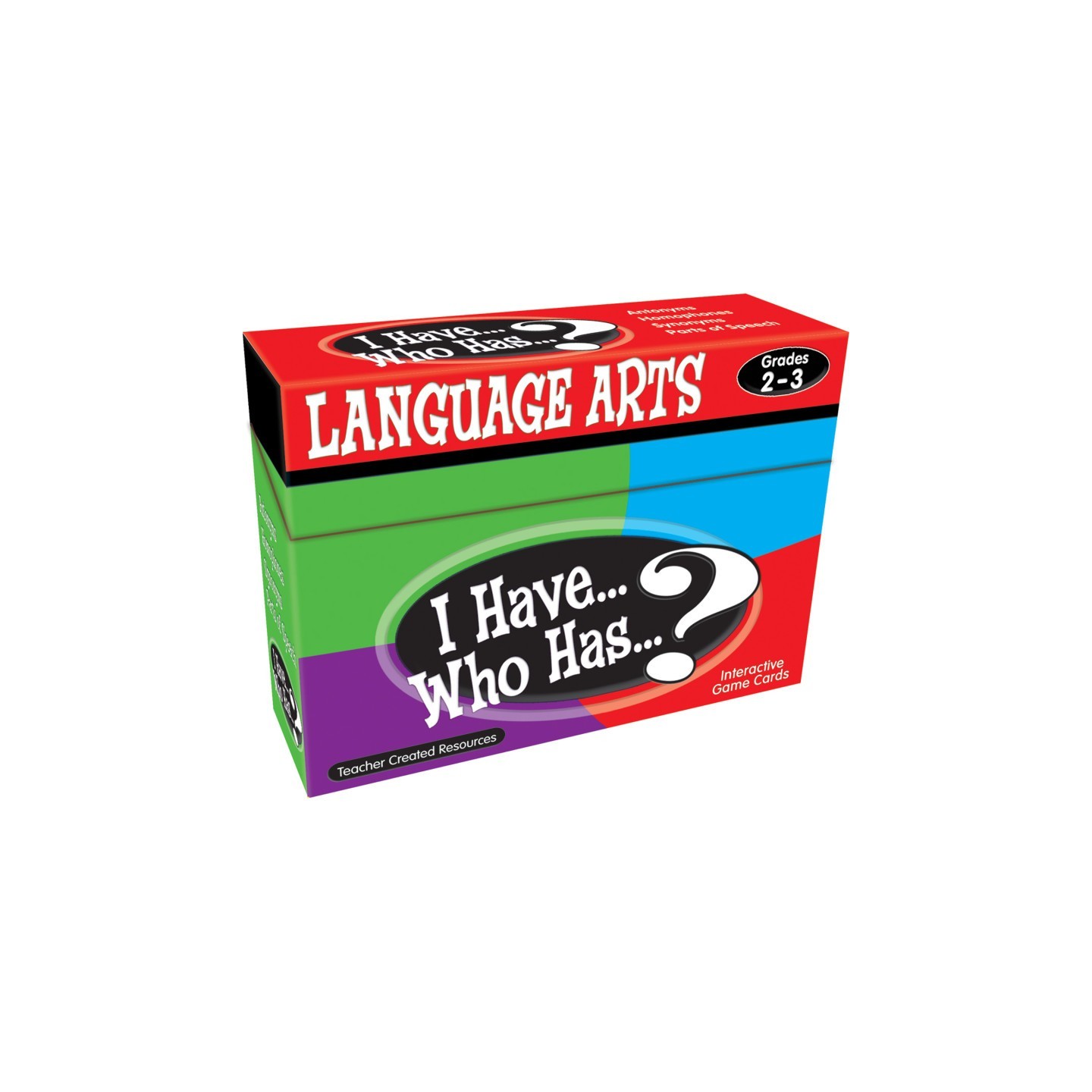 Teacher Created Resources® I Have, Who Has Language Arts Game, Grade 2-3