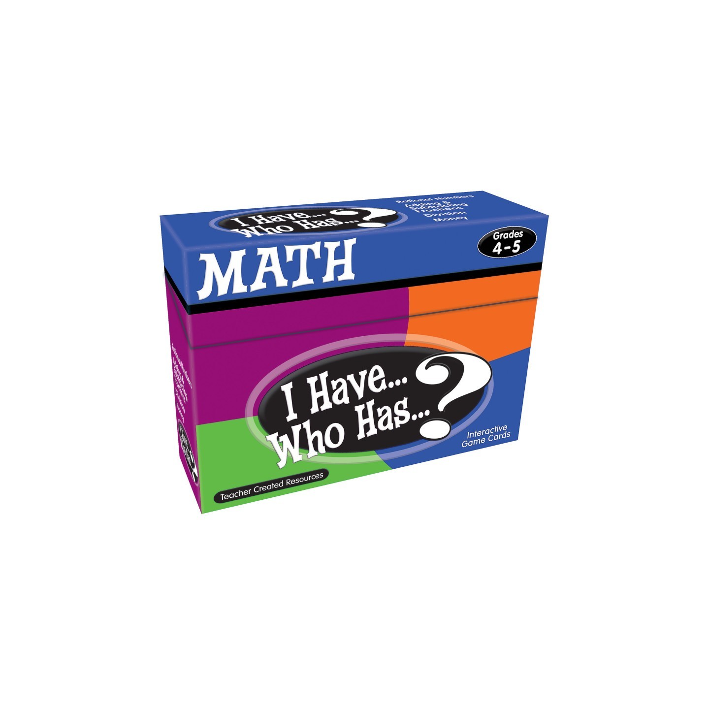 Teacher Created Resources® I Have, Who Has Math Game, Grade 4-5