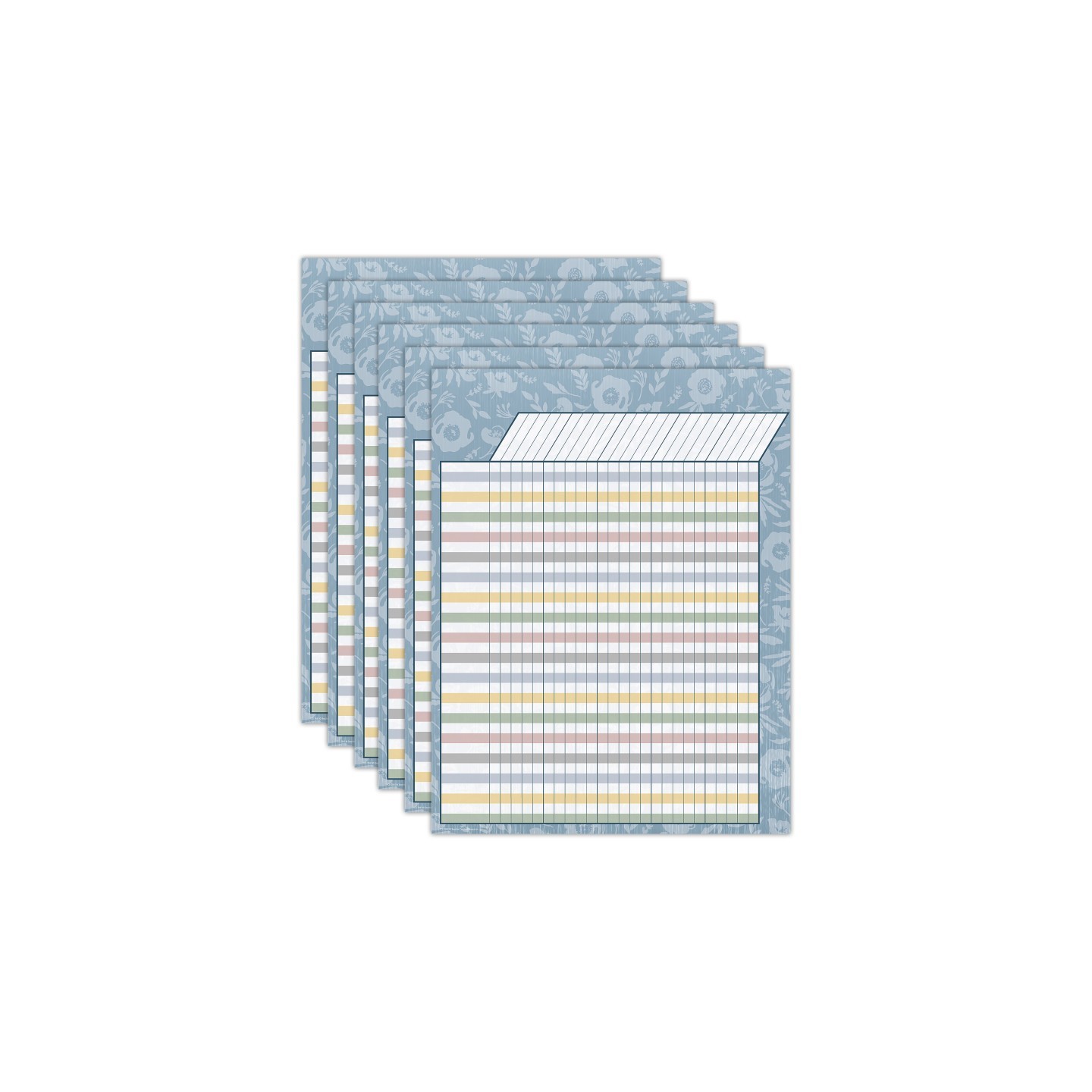 Teacher Created Resources® Classroom Cottage Incentive Chart, 17" x 22", Pack of 6