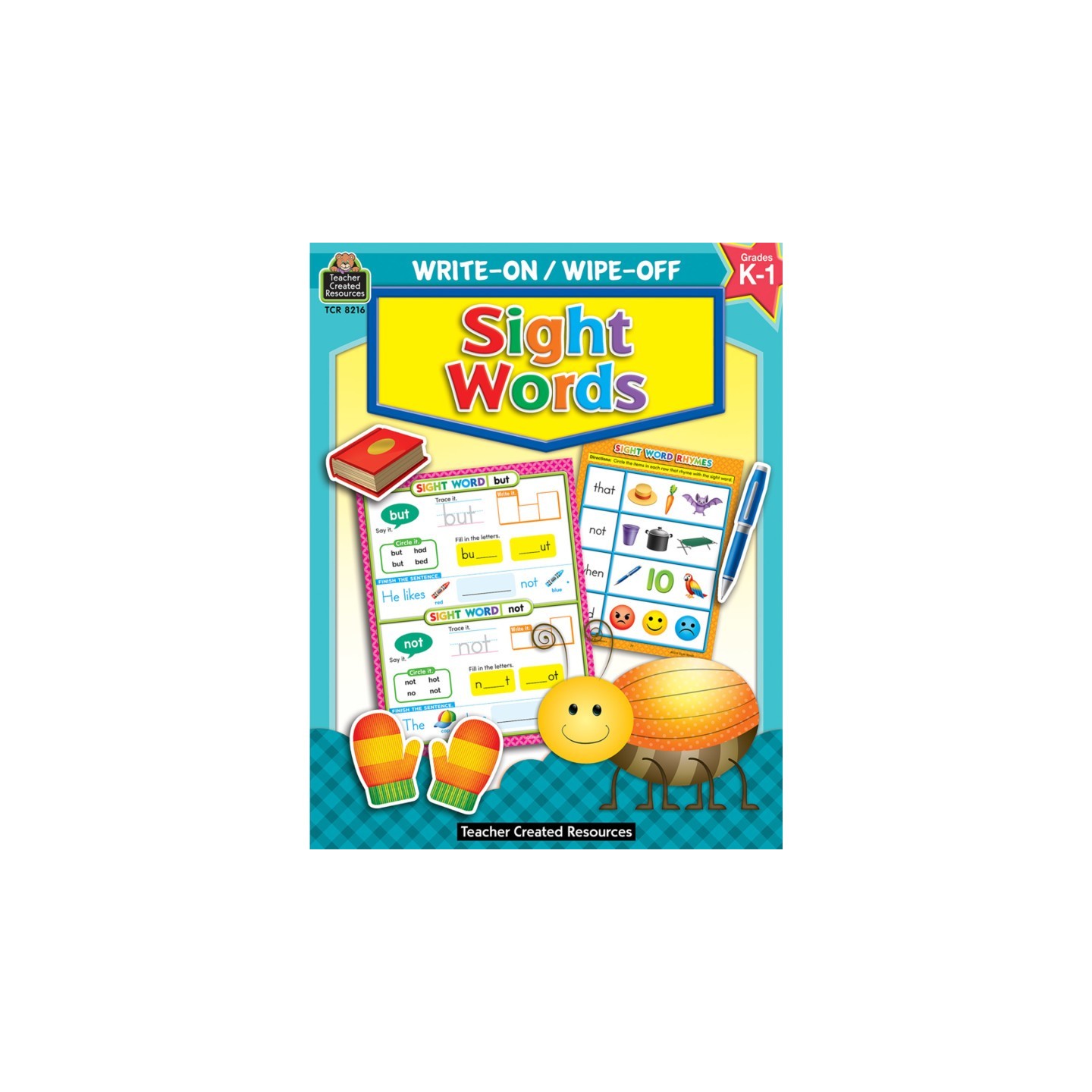 Teacher Created Resources® Sight Words Write-On Wipe-Off Book