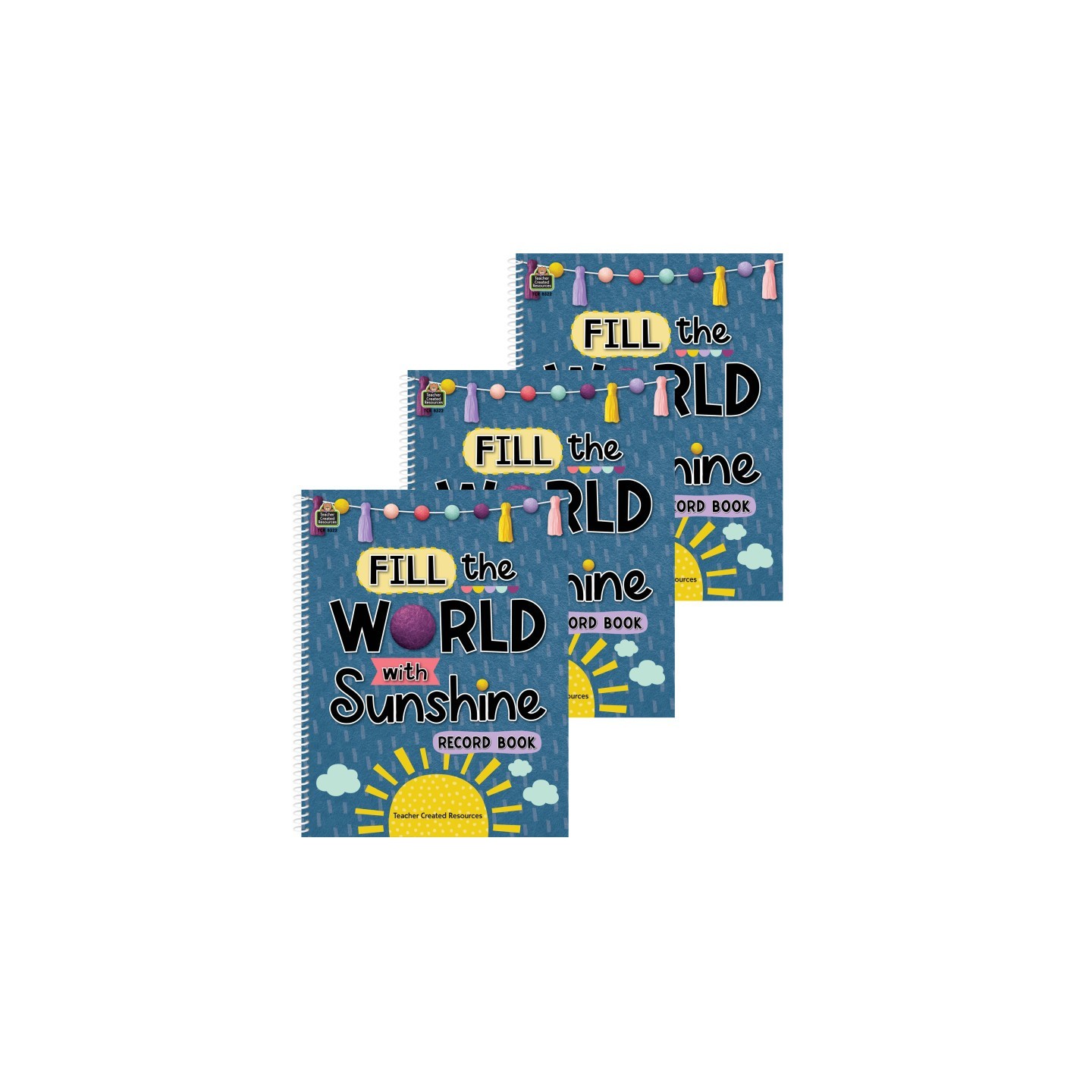 Teacher Created Resources® Oh Happy Day Record Book, Pack of 3