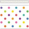 Teacher Created Resources® Colorful Dots Straight Border Trim, 35 Feet