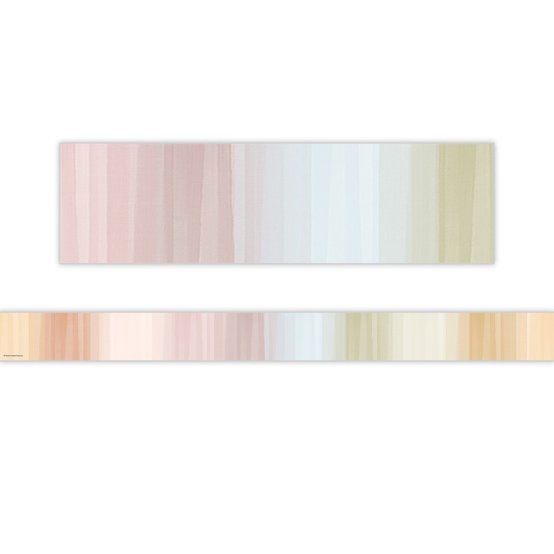 Teacher Created Resources® Cool Tones Straight Border Trim, 35 Feet