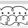Teacher Created Resources® Squiggles and Dots Die-Cut Border Trim, 35 Feet