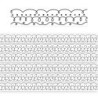 Teacher Created Resources® Squiggles and Dots Die-Cut Border Trim, 35 Feet Per Pack, 6 Packs