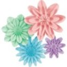Teacher Created Resources® Pastel Pop Paper Flowers, Pack of 4