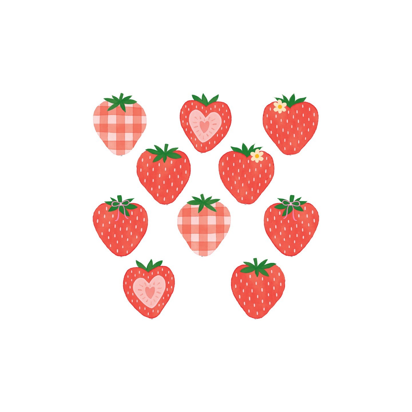 Teacher Created Resources® Strawberry Patch Accents, Pack of 30