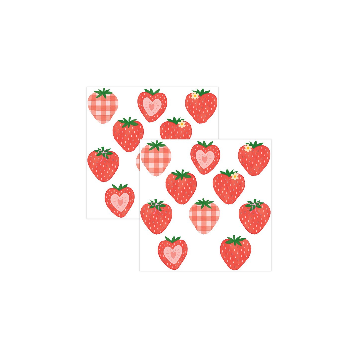 Teacher Created Resources® Strawberry Patch Accents, 30 Per Pack, 2 Packs