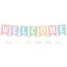 Teacher Created Resources® Pastel Pop Pennants Welcome Bulletin Board Set
