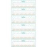 Teacher Created Resources® Pastel Pop Flat Name Plates, 36 Per Pack, 6 Packs