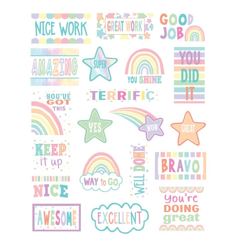 Teacher Created Resources® Pastel Pop Stickers, Pack of 120