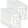 Teacher Created Resources® Pastel Pop Stickers, 120 Per Pack, 12 Packs