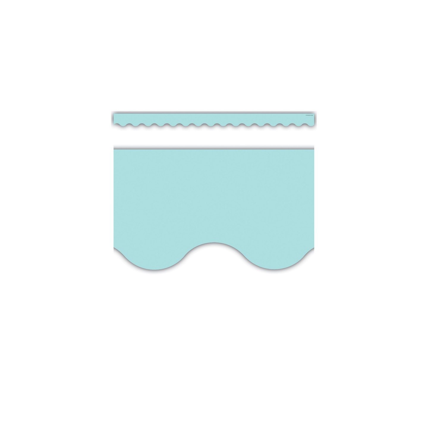 Teacher Created Resources® Pastel Blue Scalloped Border Trim, 35 Feet