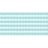 Teacher Created Resources® Pastel Blue Scalloped Border Trim, 35 Feet Per Pack, 6 Packs