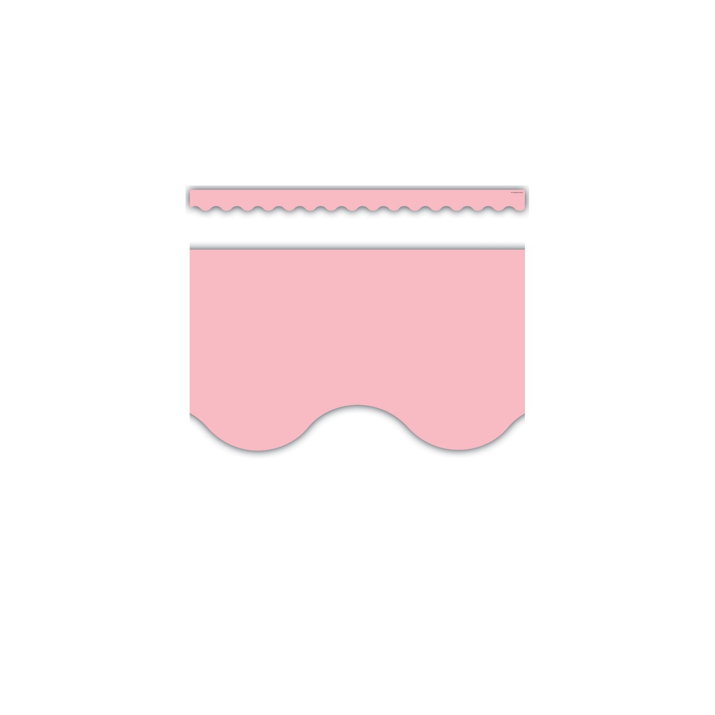 Teacher Created Resources® Pastel Pink Scalloped Border Trim, 35 Feet