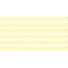 Teacher Created Resources® Pastel Yellow Scalloped Border Trim, 35 Feet Per Pack, 6 Packs