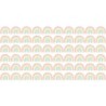 Teacher Created Resources® Pastel Pop Rainbows Die-Cut Border Trim, 35 Feet Per Pack, 6 Packs