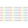 Teacher Created Resources® Pastel Pop Stars Die-Cut Border Trim, 35 Feet Per Pack, 6 Packs