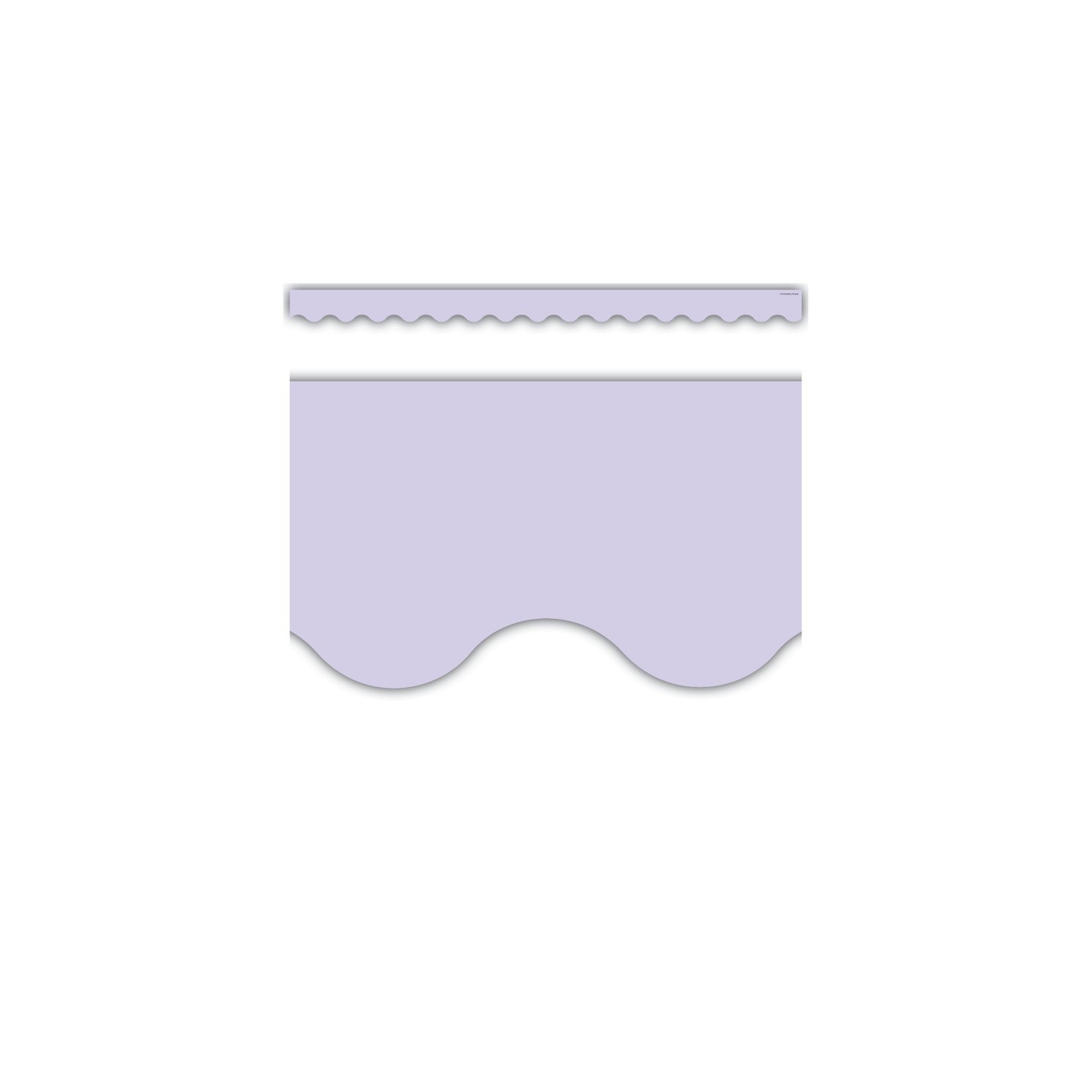 Teacher Created Resources® Lavender Scalloped Border Trim, 35 Feet