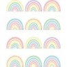 Teacher Created Resources® Pastel Pop Rainbows Mini Accents, Pack of 36