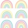 Teacher Created Resources® Pastel Pop Rainbows Accents, Pack of 30