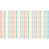 Teacher Created Resources® Pastel Pop Stripes Straight Border Trim, 35 Feet Per Pack, 6 Packs