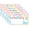 Teacher Created Resources® Pastel Pop Happy Birthday Awards, 25 Per Pack, 6 Packs