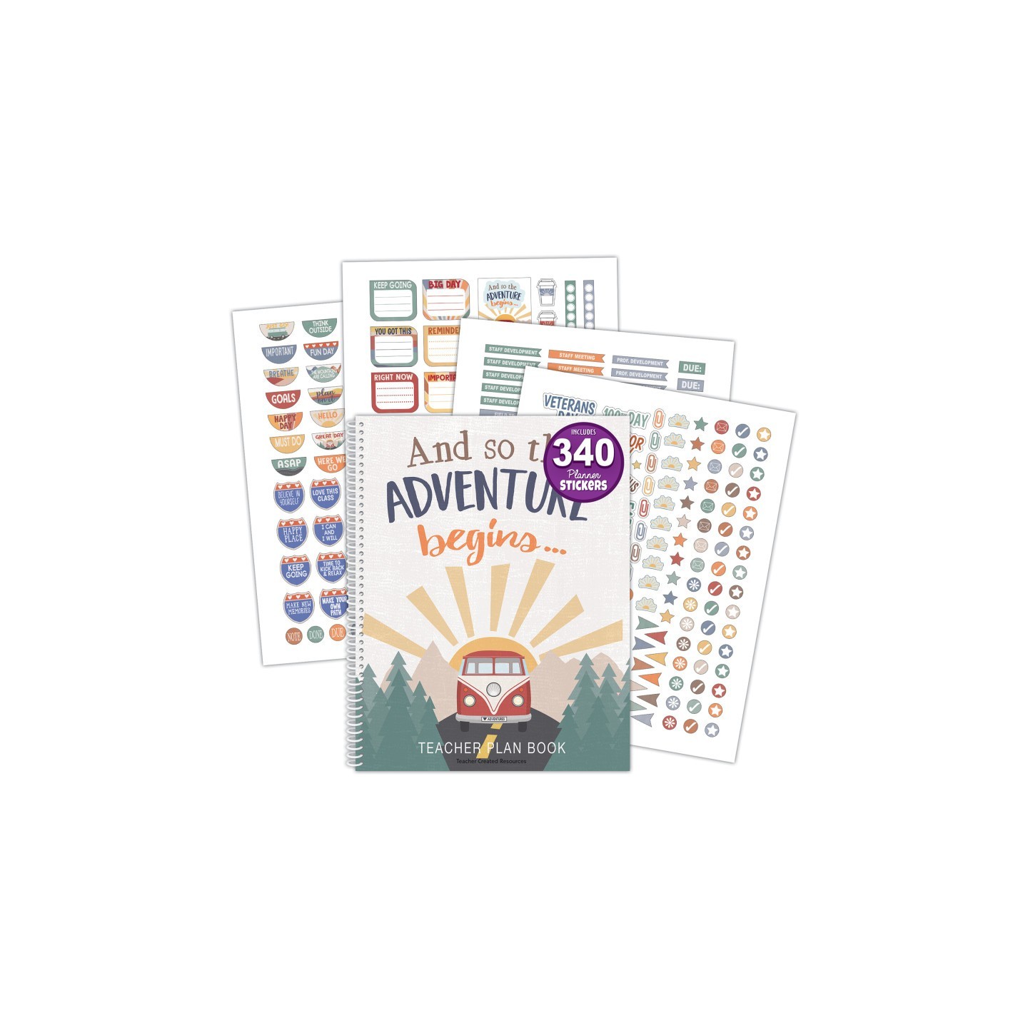 Teacher Created Resources® Moving Mountains Road Trip Teacher Plan Book