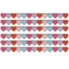 Teacher Created Resources® Home Sweet Classroom Hearts Die-Cut Border Trim, 35 Feet Per Pack, 6 Packs