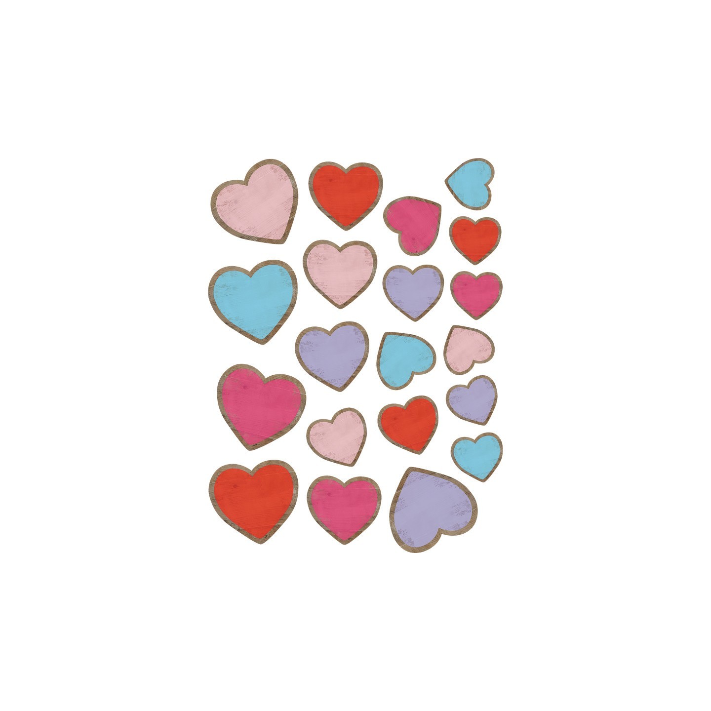 Teacher Created Resources® Home Sweet Classroom Hearts Accents, Assorted Sizes, Pack of 60