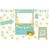 Teacher Created Resources® Lemon Zest Lemonade Stand Bulletin Board Set