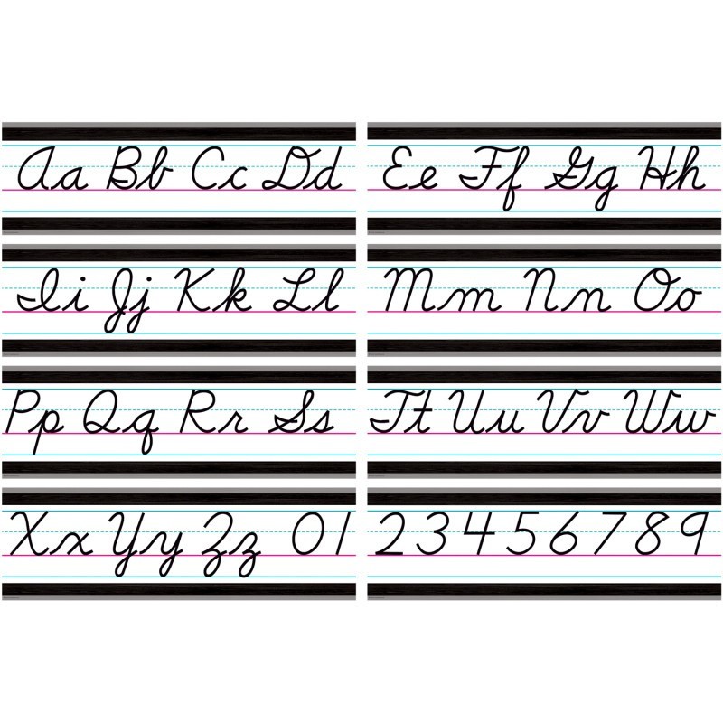 Teacher Created Resources® Modern Farmhouse Cursive Writing Bulletin Board