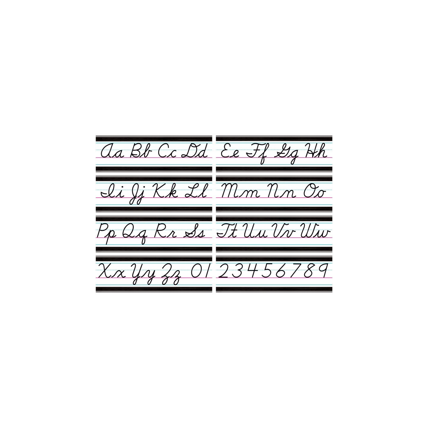 Teacher Created Resources® Modern Farmhouse Cursive Writing Bulletin Board